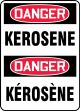 DANGER KEROSENE (BILINUGAL FRENCH)
