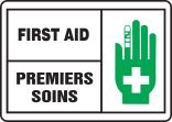 FIRST AID (BILINGUAL FRENCH - PREMIERS SOINS)
