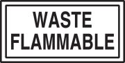 WASTE FLAMMABLE
