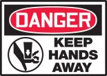KEEP HANDS AWAY (W/GRAPHIC)