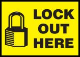 LOCK OUT HERE (W/GRAPHIC)