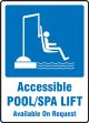 Accessible Pool/Spa Lift Available On Request