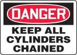 KEEP ALL CYLINDERS CHAINED