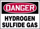 DANGER HYDROGEN SULFIDE GAS