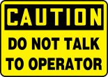 DO NOT TALK TO OPERATOR