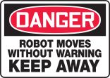 Robot Moves Without Warning Keep Away