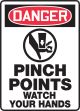 PINCH POINTS WATCH YOUR HANDS (W/GRAPHIC)