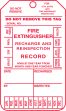 FIRE EXTINGUISHER RECHARGE AND REINSPECTION RECORD