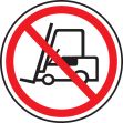 NO FORKLIFTS GRAPHIC