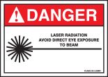 LASER RADIATION AVOID DIRECT EYE EXPOSURE TO BEAM CLASS 3A LASER (W/GRAPHIC)