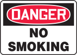 DANGER NO SMOKING