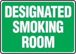 DESIGNATED SMOKING ROOM