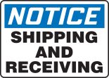 NOTICE SHIPPING AND RECEIVING