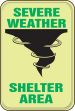 SEVERE WEATHER SHELTER AREA (W/GRAPHIC)