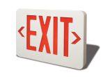 Thermoplastic LED Entance and Exit Signs: Exit Sign