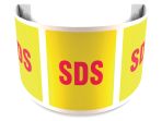 Safety Sign, Header: SDS, Legend: SDS