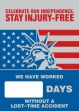 Digi-Day® 3 Magnetic Faces: Celebrate Our Independence - Stay Injury-Free