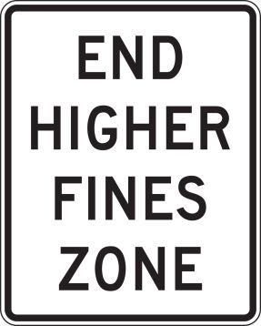 END HIGHER FINES ZONE