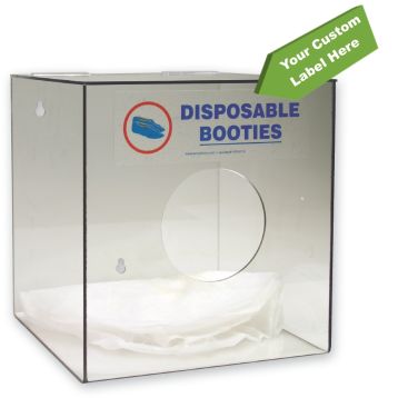 Bootie Dispenser w/ Custom Label