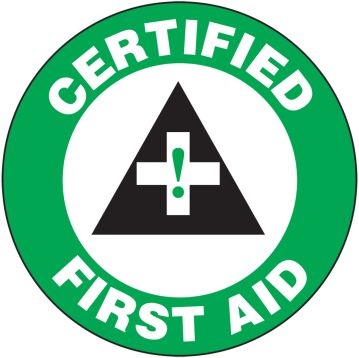 CERTIFIED FIRST AID