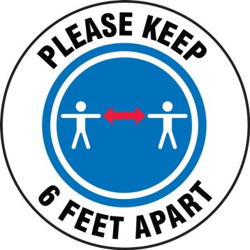 Please Keep 6 Feet Apart
