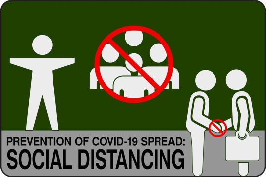 PREVENTION OF COVID-19 SPREAD: SOCIAL DISTANCING