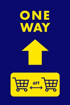 One Way 6FT (Shopping cart image)