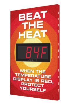 When the display is red Protect yourself
