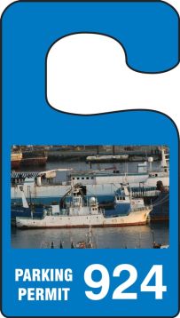PARKING PERMIT - IMAGE OF SHIP (###)
