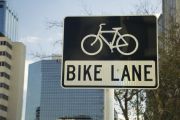 Traffic Sign, Legend: BIKE LANE