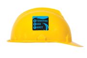 Hard Hat Stickers: Hydration Over Thirst
