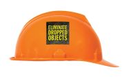 Hard Hat Stickers: Eliminate Dropped Objects