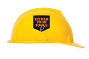 Hard Hat Stickers: Tether Your Tools