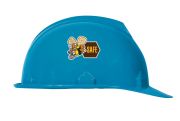 Hard Hat Stickers: (Bee) Safe