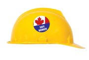 Labeling, Legend: SAFE WORKER - CANADIAN