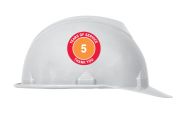 Hard Hat Stickers: Years Of Service - Thank You