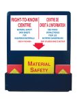 RIGHT-TO-KNOW CENTER MATERIAL SAFETY DATA SHEETS FOR HAZARDOUS MATERIALS (BILINUGUAL)