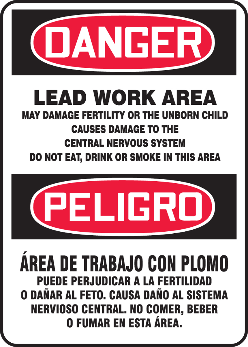 SAFETY BILINGUAL SIGN