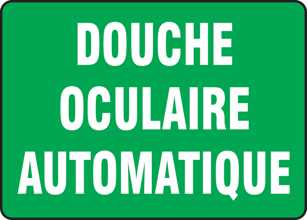 DOUCHE OCULAIRE AUTOMATIQUE (FRENCH)