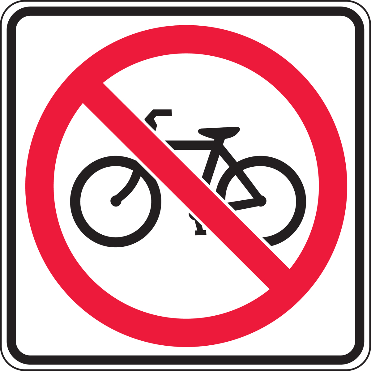 (NO BICYCLE SYMBOL)