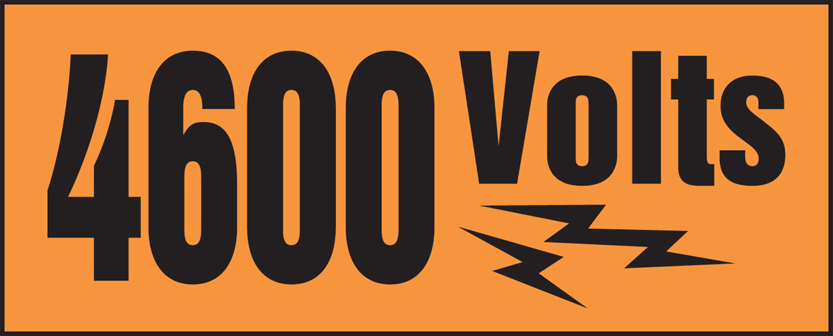 4600 VOLTS (W/GRAPHIC)