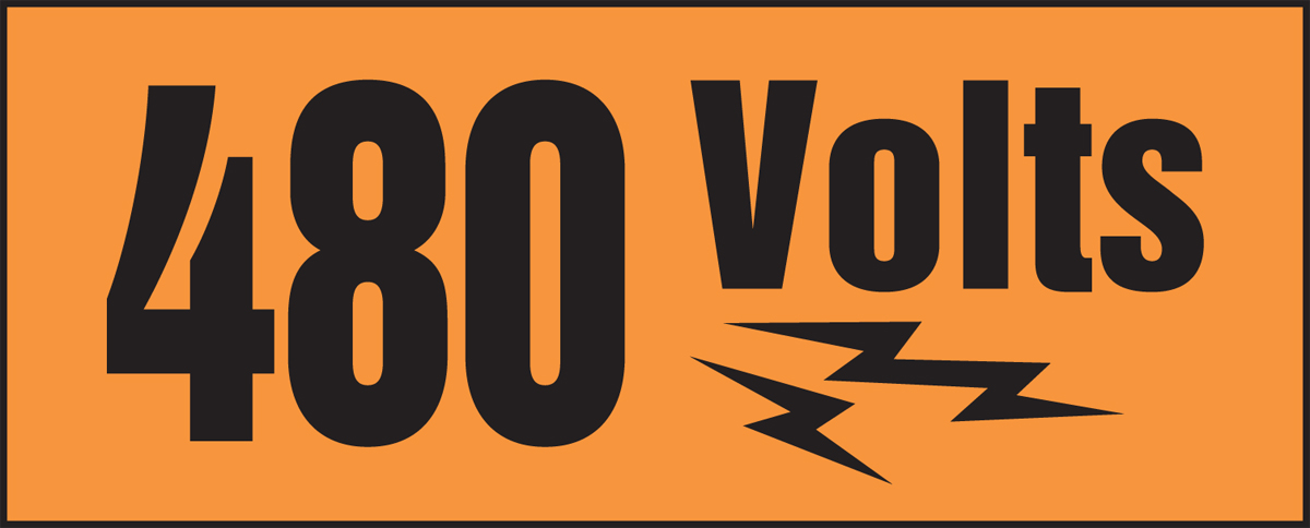 480 VOLTS (W/GRAPHIC)