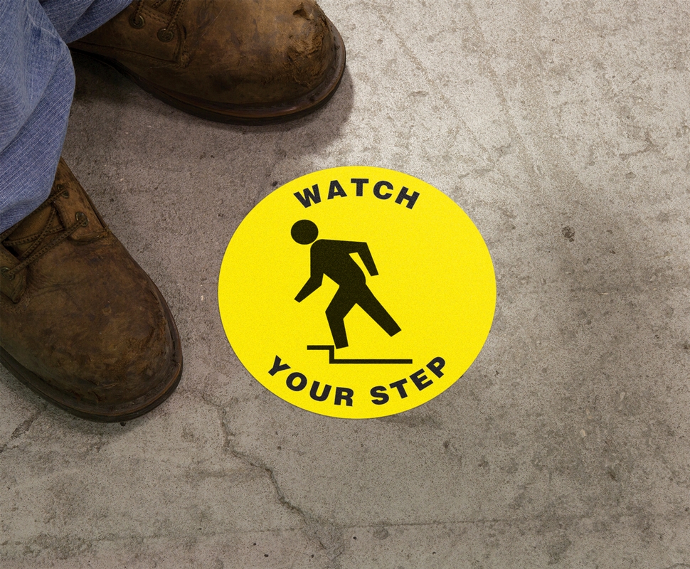 WATCH YOUR STEP (W/ GRAPHIC)