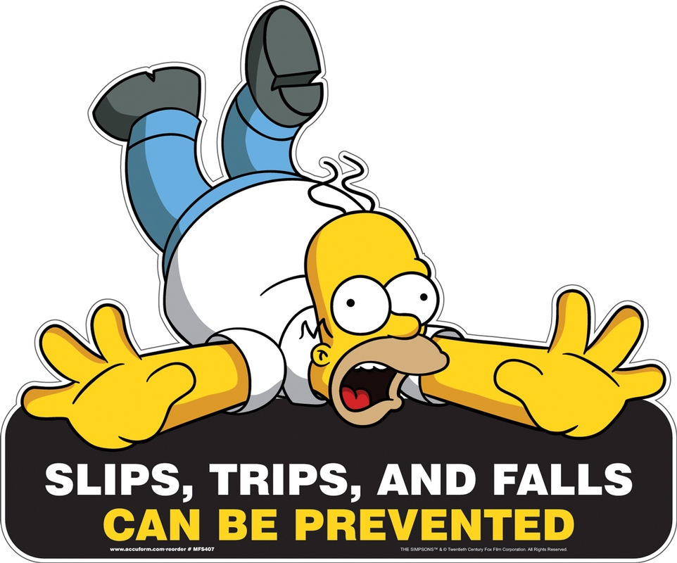 Slips, Trips, and Falls Can Be Prevented