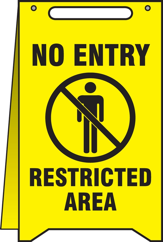 No Entry Restricted Area