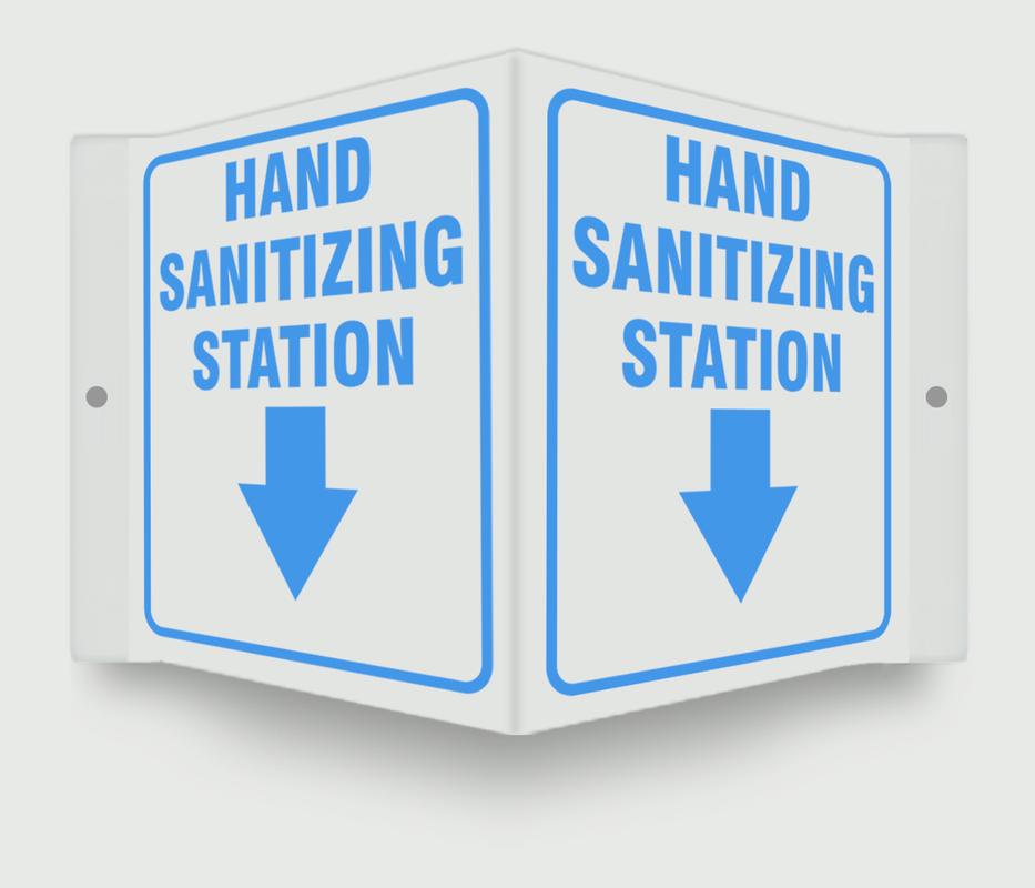 Hand Sanitizing Station