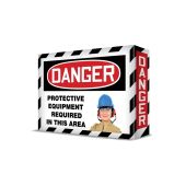 VISUAL EDGE™ SAFETY SIGN - PPE