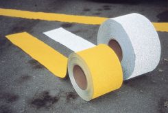 Pavement Marking Tape Yellow - White