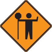 CANADIAN CONSTRUCTION SIGN - STOP