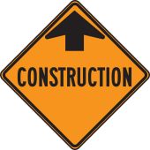 CANADIAN CONTRUCTION SIGN - CONSTRUCTION AHEAD